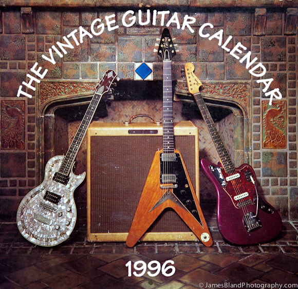 Vintage Guitar Calendar James Bland Photography